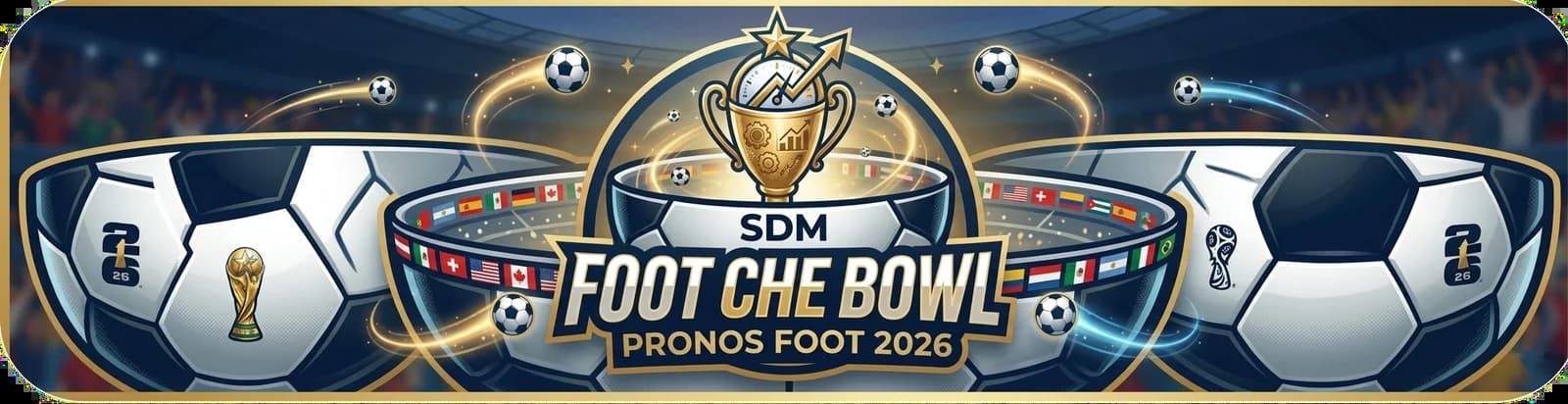 FootcheBowl 26 — Pronos Foot 2026